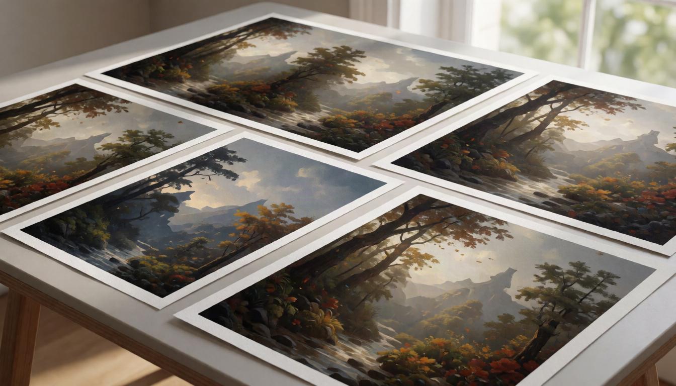 Printed portfolios